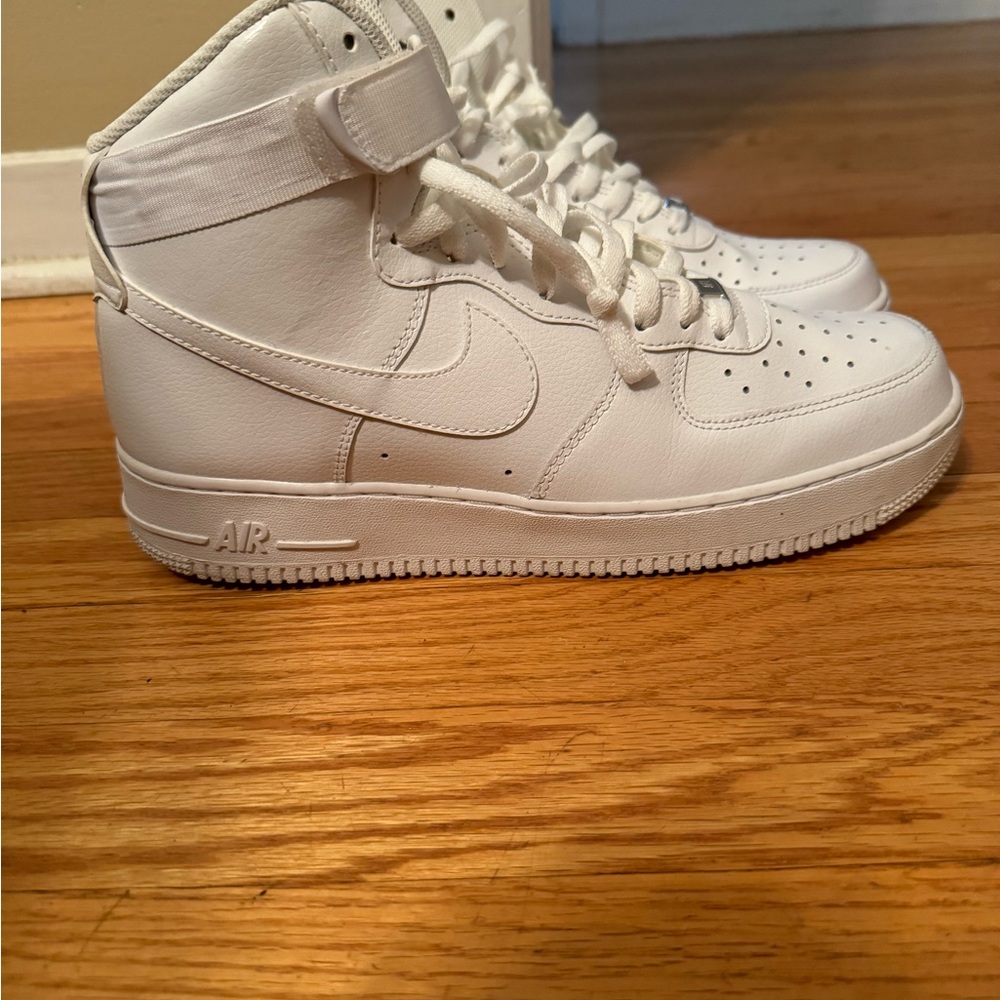 Nike Air Force 1 High Top Sneakers - White